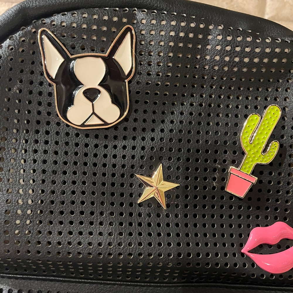 Boston Terrier Frenchie Backpack Bag - Picture 3 of 5
